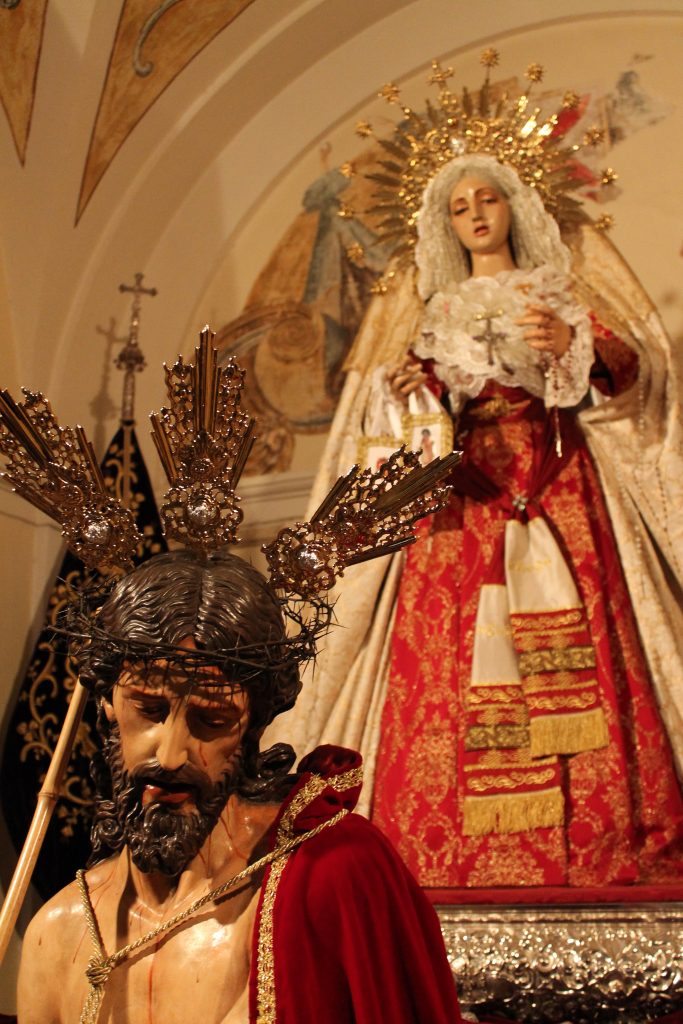 Capilla de la Coronación de Espinas con motivo de la festividad de la Merced y el vigésimo Aniversario de la Hermandad